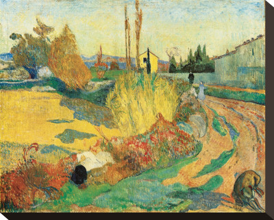 Paysage A Arles, 1888 by Paul Gauguin Pricing Limited Edition Print image