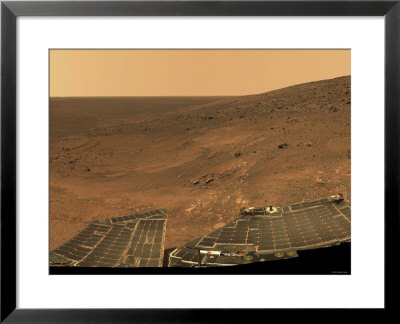September 1, 2005, Panoramic View Of Mars Taken From The Mars Exploration Rover by Stocktrek Images Pricing Limited Edition Print image