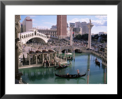 Grand Canal At The Venetian, Las Vegas, Nevada, Usa by Kim Hart Pricing Limited Edition Print image