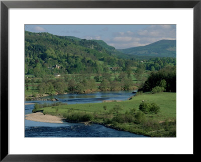 The River Tay Three Miles North Of Dunkeld, Tayside, Scotland, United Kingdom by Adam Woolfitt Pricing Limited Edition Print image