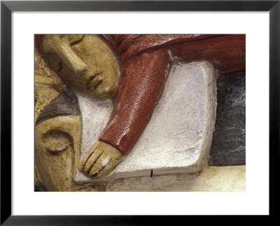 Woodcarving Detail Of Ballintubber Abbey, County Mayo, Ireland by William Sutton Pricing Limited Edition Print image