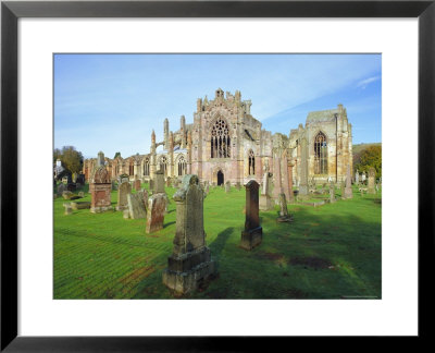 12Th Century Melrose Abbey, Scotland by Pearl Bucknell Pricing Limited Edition Print image