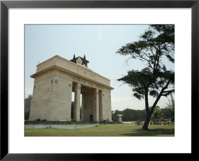 Independence Arch, Accra, Ghana, West Africa, Africa by Ali Mobasser Pricing Limited Edition Print image