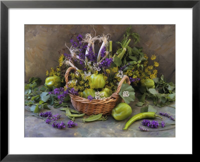 Still Life With Vegetables And Flowers by Rita Bellmann Pricing Limited Edition Print image