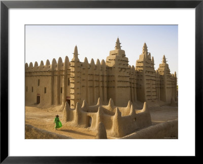Djenne Mosque, Djenne, Niger Inland Delta, Mopti Region, Mali by Gavin Hellier Pricing Limited Edition Print image