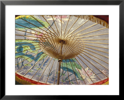 Painted Umbrellas At The Loa Fire Rocket Festival, Seattle, Washington, Usa by John & Lisa Merrill Pricing Limited Edition Print image