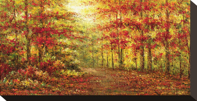 Autumn Path In Gogh by Karel Andries Pricing Limited Edition Print image