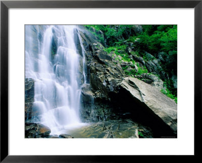 Hickory Nut Falls, Chimney Rock Park, Asheville, North Carolina by Richard Cummins Pricing Limited Edition Print image