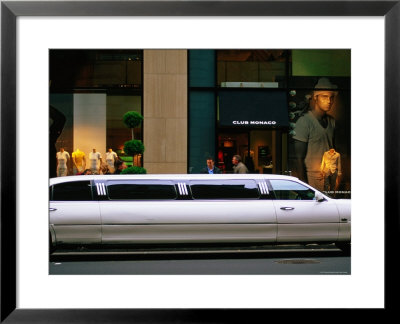 Stretch Limo, Fifth Avenue, New York City, New York by Michael Gebicki Pricing Limited Edition Print image