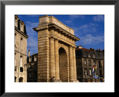 Classical Gate To City, Bordeaux, France by Wayne Walton Pricing Limited Edition Print image