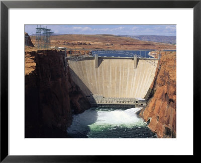 Water Is Released Below The Glen Canyon Dam On The Colorado River by Bill Hatcher Pricing Limited Edition Print image