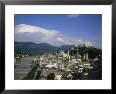 Summertime View Of Salzburg, Austria by Taylor S. Kennedy Pricing Limited Edition Print image