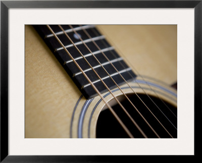 Close View Of A Guitar, Annapolis, Maryland, United States by Taylor S. Kennedy Pricing Limited Edition Print image