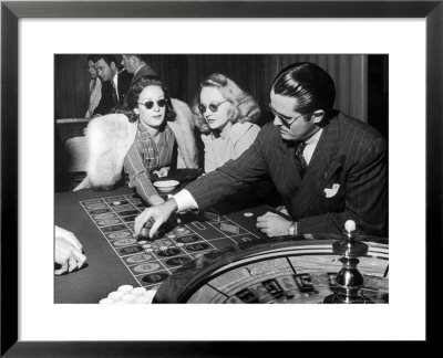 Playing The Roulette Wheel In A Las Vegas Club by Peter Stackpole Pricing Limited Edition Print image