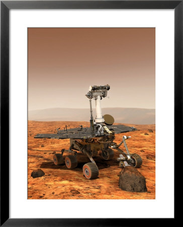 Artists Rendition Of Mars Rover by Stocktrek Images Pricing Limited Edition Print image