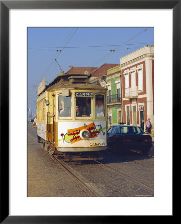 Tram, Porto, Portugal by Fraser Hall Pricing Limited Edition Print image