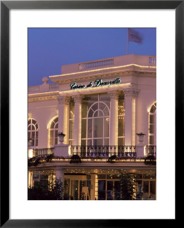 Casino, Deauville, Basse Normandie (Normandy), France by Guy Thouvenin Pricing Limited Edition Print image