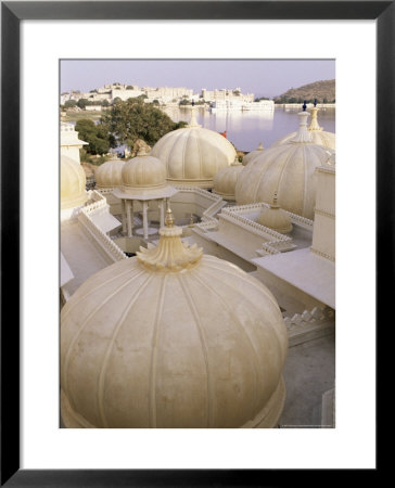 Udai Vilas Oberoi Resort Hotel, Udaipur Lake, Udaipur, Rajasthan State, India by John Henry Claude Wilson Pricing Limited Edition Print image