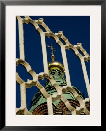 Spire Of Uspenski Cathedral, Helsinki, Finland by Nancy & Steve Ross Pricing Limited Edition Print image