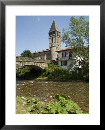 River Nive, Saint Etienne De Baigorry St.-Etienne-De-Baigorry), Basque Country, Aquitaine, France by Robert Harding Pricing Limited Edition Print image