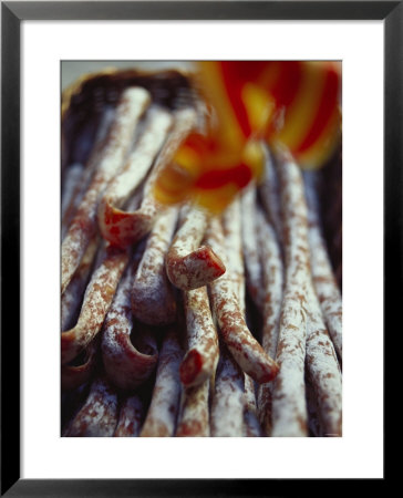 Fuet (Dried Hard Cured Sausage From Catalonia) by Richard Sprang Pricing Limited Edition Print image
