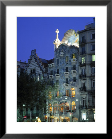 Casa Batllo, Barcelona, Spain by Gavin Hellier Pricing Limited Edition Print image