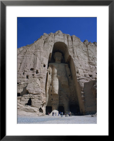 Worlds Largest Standing Buddha, Bamiyan, Afghanistan by Steve Vidler Pricing Limited Edition Print image
