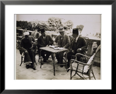 H.E. Abd El Aziz Yehieh Bey, Governor Of Kena, And Lord Carnarvon by Harry Burton Pricing Limited Edition Print image