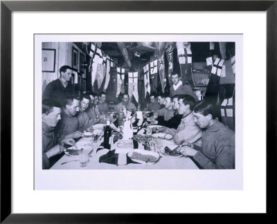 Captain Scott's Last Birthday Dinner June 6Th 1911, From Scott's Last Expedition by Herbert Ponting Pricing Limited Edition Print image