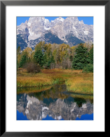 Grand Teton Reflection, Grand Teton National Park, Wyoming by Holger Leue Pricing Limited Edition Print image
