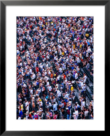 Spectators At Oriole Park At Camden Yards Baseball Stadium, Baltimore, Usa by Richard I'anson Pricing Limited Edition Print image