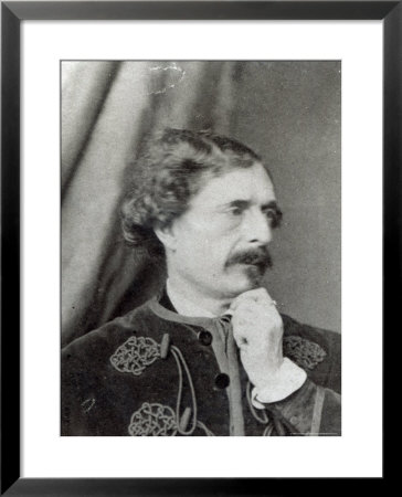 Portrait Of Jules Barbey D'aurevilly by Antoine-Samuel Adam-Salomon Pricing Limited Edition Print image