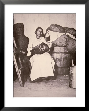 Italian Mother And Baby In New York City, C.1898 by Jacob August Riis Pricing Limited Edition Print image