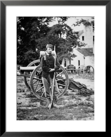 Private D.W.C. Arnold, Union Army, Photographed Near Harper's Ferry, Virginia, 1861 by Mathew B. Brady Pricing Limited Edition Print image