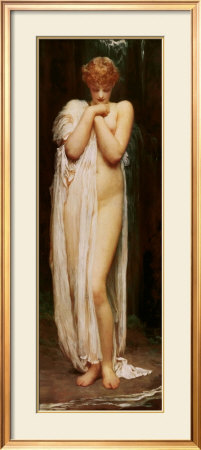 Nymph Of The River by Frederick Leighton Pricing Limited Edition Print image