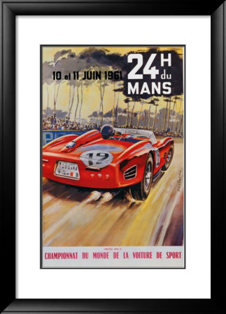 24 Heures Du Le Mans, 1961 by Michel Beligond Pricing Limited Edition Print image