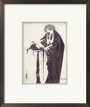 The Dancer's Reward, For Salome, 1893 by Aubrey Beardsley Pricing Limited Edition Print image