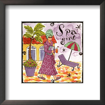 Spa Girl by Jennifer Brinley Pricing Limited Edition Print image