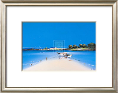 Row Boats Strangford Lough by Gavin Fitzsimons Pricing Limited Edition Print image