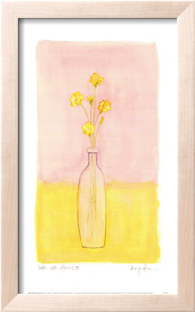 Bottle With Flowers Lll by Lara Jealous Pricing Limited Edition Print image