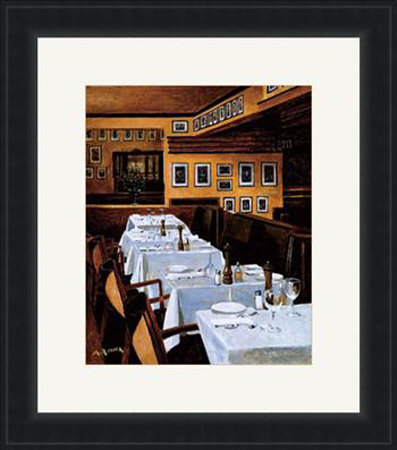 Restaurant La Gallerie by Andre Renoux Pricing Limited Edition Print image