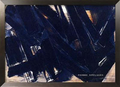Peinture 1957 by Pierre Soulages Pricing Limited Edition Print image