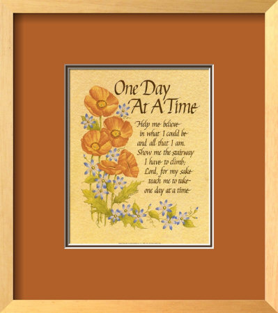 One Day At A Time by Tribou Pricing Limited Edition Print image