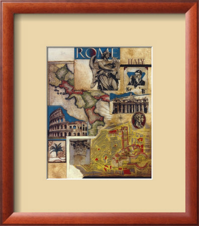 Rome Collage by Susan Osborne Pricing Limited Edition Print image