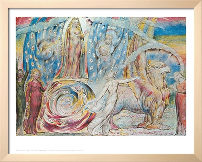 Beatrice Addressing Dante by William Blake Pricing Limited Edition Print image