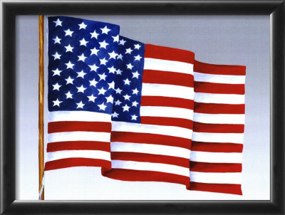 American Flag by Chariklia Zarris Pricing Limited Edition Print image