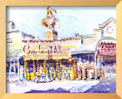 Cowboy Palace, Jackson, Wy by J. Presley Pricing Limited Edition Print image