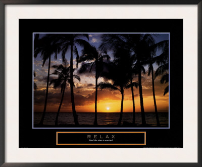 Relax - Palm Trees by Craig Tuttle Pricing Limited Edition Print image