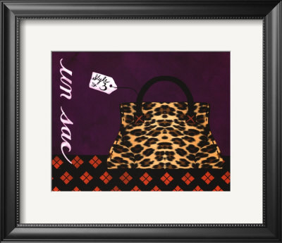 Leopard Handbag Iii by Jennifer Matla Pricing Limited Edition Print image