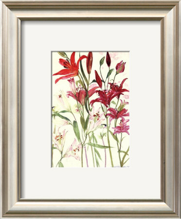 Lilies by Elizabeth Blackadder Pricing Limited Edition Print image